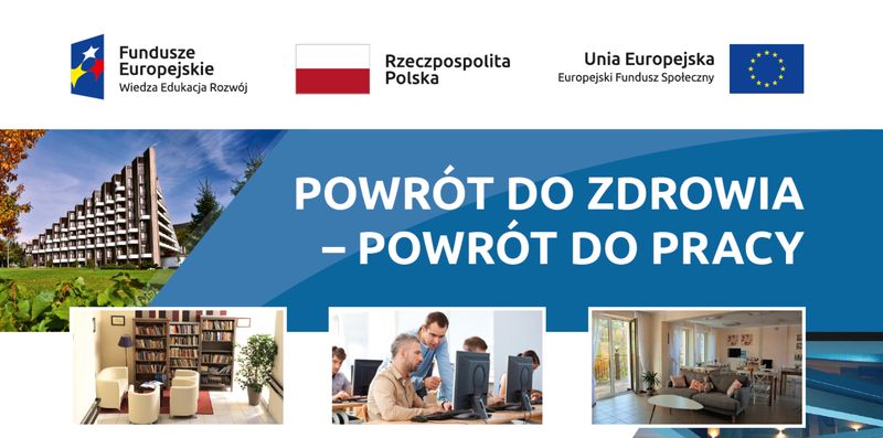 Loga Unii Eurpejskiej i Flaga Polski.